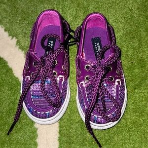 Top Sperry baby girl purple 💜 sneakers